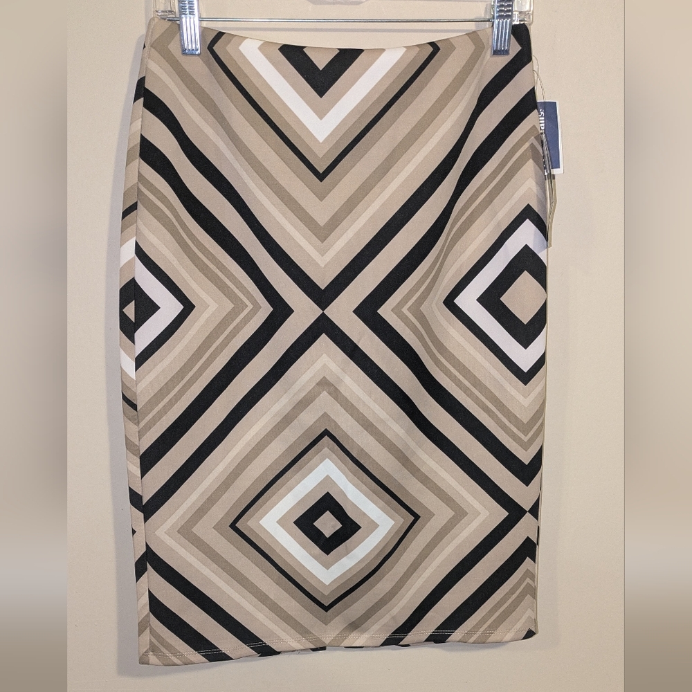 💥FINAL💥Chic Geometric Patterned Skirt - Picture 3 of 8
